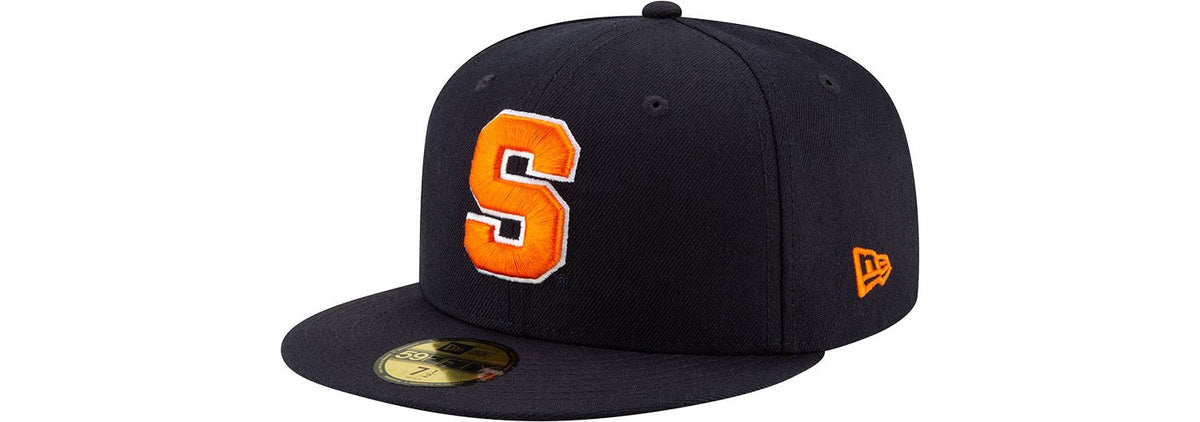 Era Block Hat The Syracuse Manny\'s 59FIFTY Shop - Original – New Syracuse Fitted Team S