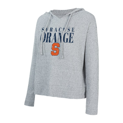 Concepts Sport Women's Syracuse Juniper Long Sleeve Hooded Top