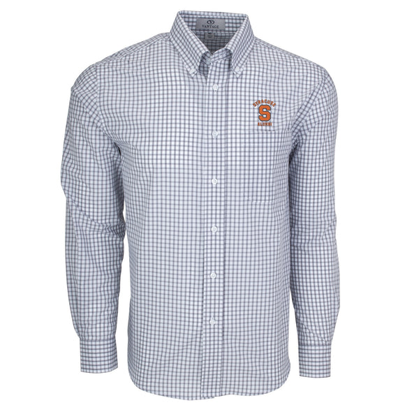 Vansport Syracuse Alumni Easy-Care Gingham Check Shirt