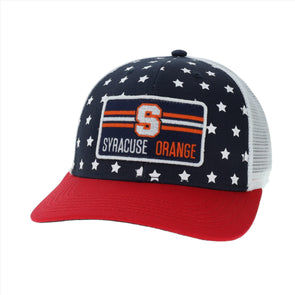 Legacy Syracuse American Flag Mid-Pro Snapback