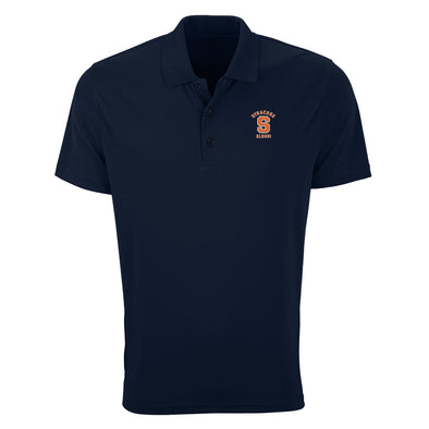 Vansport Syracuse Alumni Omega Mesh Tech Polo