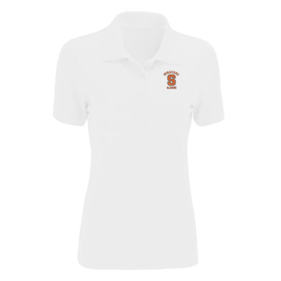 Vansport Ladies Syracuse Alumni Omega Mesh Tech Polo