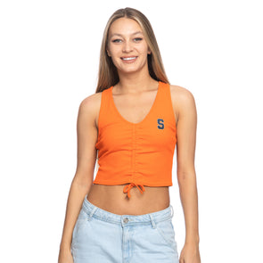 Zoozatz Women's Syracuse Rouched Tank