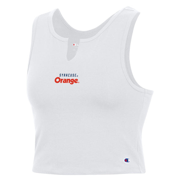 Champion Women's Syracuse Orange V-Notch Crop