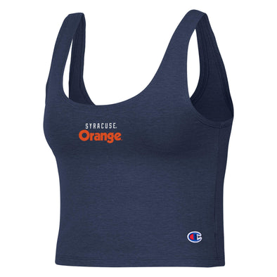 Champion Women's Syracuse Orange Scoop Cropped Tank