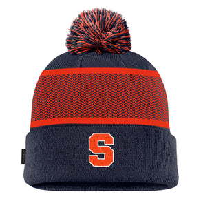 Nike Syracuse Peak Cuff Pom Beanie