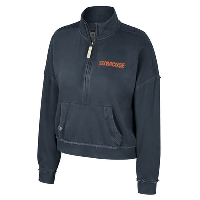 Colosseum Women's Syracuse Taha 1/2 Zip Washed Fleece