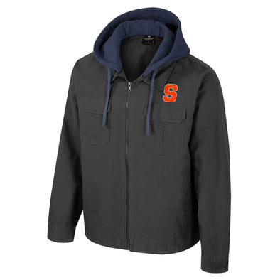 Colosseum Syracuse Great Outdoors Full Zip Canvas Jacket