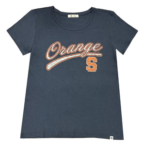 '47 Brand Women's Syracuse Distressed Orange Script Tee