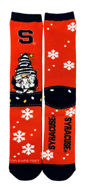 Bare Feet Syracuse Holiday Gnome Socks