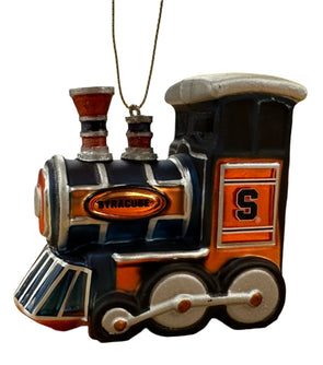 Forever Collectibles Syracuse Blown Glass Train Ornament