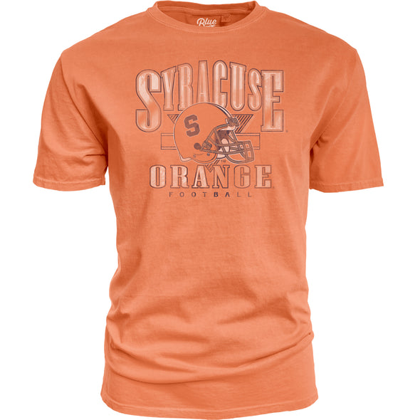 Blue '84 Syracuse Football Helmet Tee