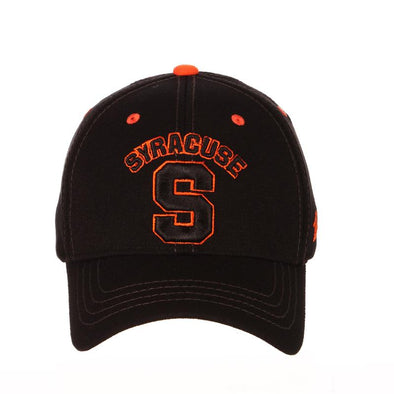 Zephyr Syracuse Black Stretch Fit Hat