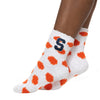 Zoozatz Women's Fuzzy Polka Dot Socks