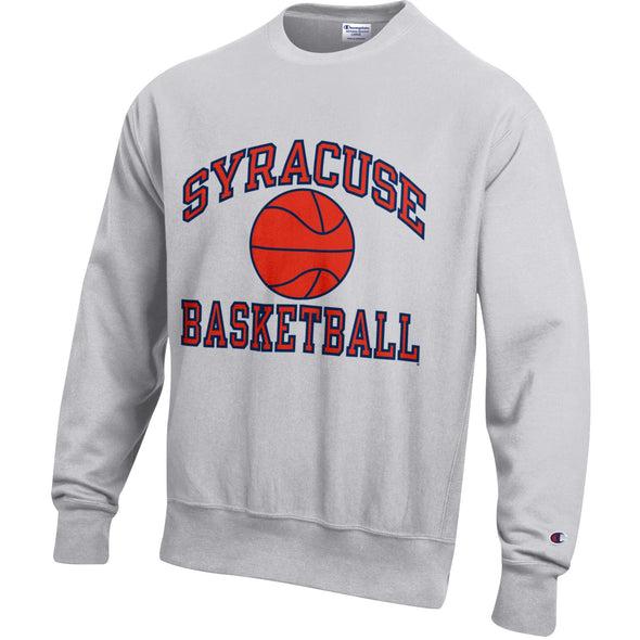 Champion 2 Color Heavyweight Reverse Weave Basketball Crew Neck Sweatshirt