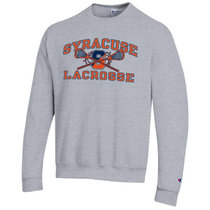 Champion Syracuse Lacrosse Sticks Powerblend Crew Neck Sweatshirt