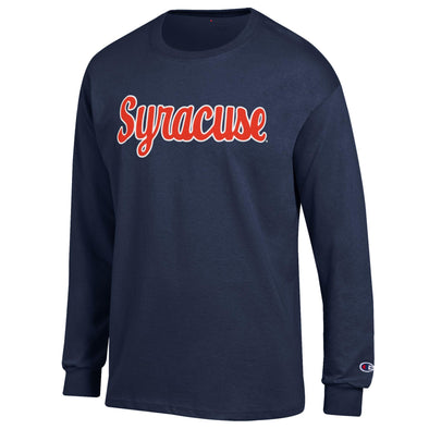 Champion Syracuse Script Long Sleeve