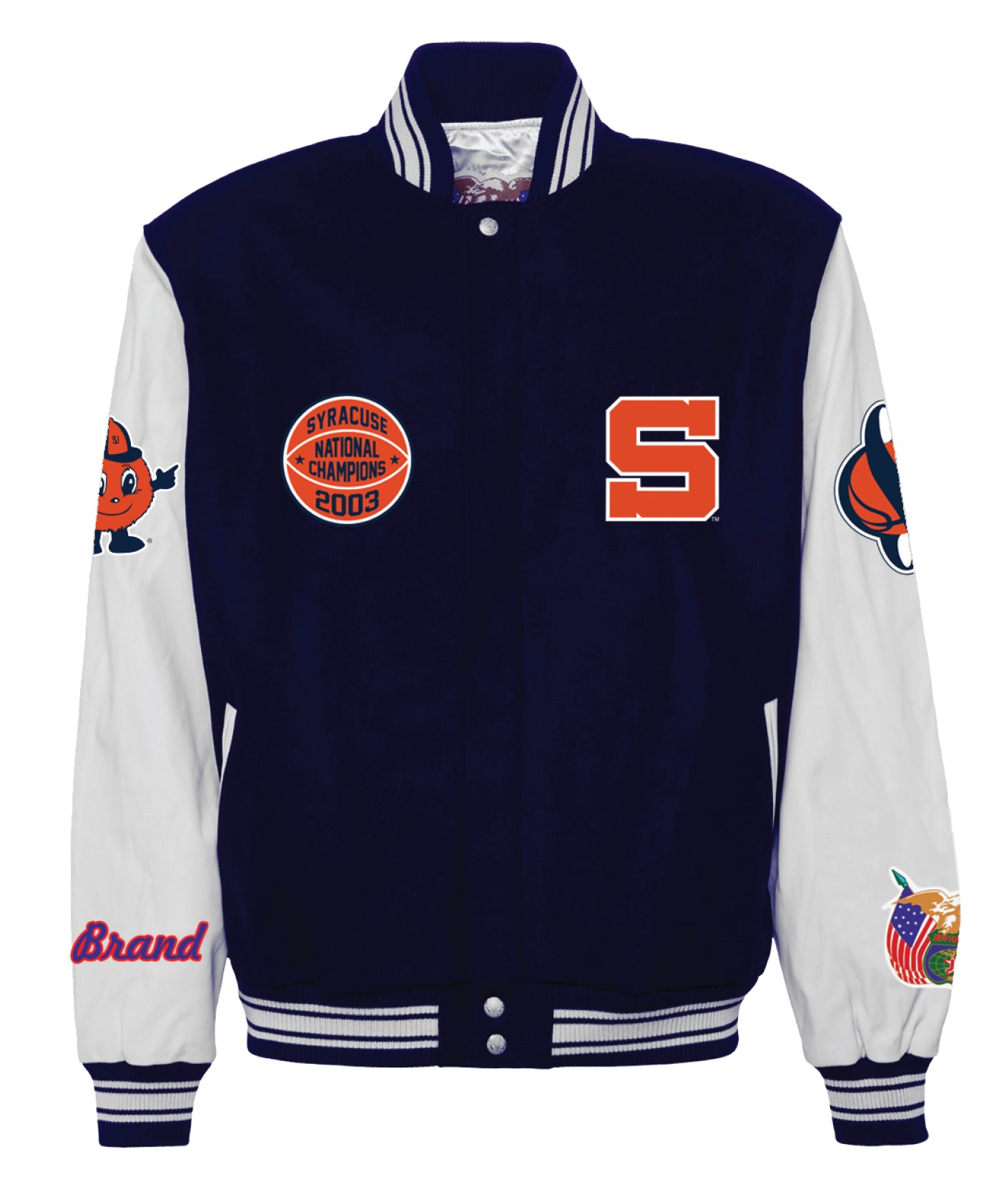Retro Brand Syracuse Varsity Jacket Designed by Jeff Hamilton – The  Original Manny's - Syracuse Team Shop