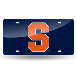 Rico Syracuse Orange Colored Laser Cut Auto Tag