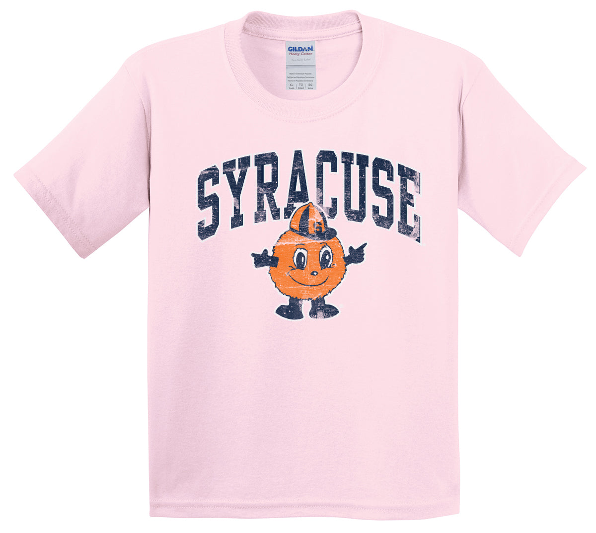 Kids Distressed Syracuse Otto Tee Original Shop – Syracuse Manny\'s The Team 